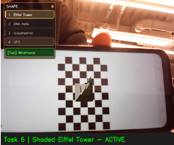 AR overlay screenshot